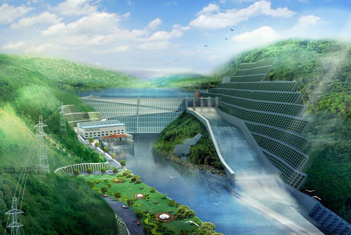 四方台老挝南塔河1号水电站项目